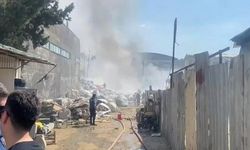 Tuzla'da geri dönüşüm fabrikasında yangın