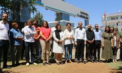 DBP, HDP ve Yeşil Sol Parti’den DEDAŞ önünde açıklama: 'İşçilerin yanındayız'