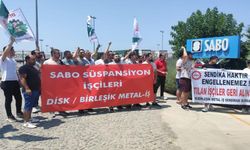 Sabo Süspansiyon’da işten atmalara karşı üretim durdu