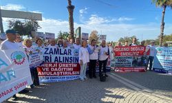 Emekliler 5 bin TL'lik ikramiyeyi İzmir'de protesto etti: Yürüyüşe polis engeli