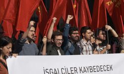 TKP'den İstanbul İsrail Büyükelçiliği önünde eylem