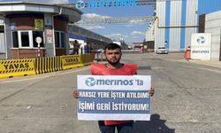 BİRTEK-SEN’in açıklamasına katılan Merinos işçisi işten atıldı