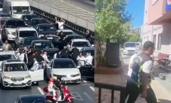 Küçükçekmece'de yolu kapatıp halay çekenler gözaltına alındı