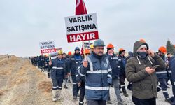 İşçiler Ankara'ya yürüyüşe geçti, Özelleştirme İdaresi ihaleyi 4 Mart'a erteledi