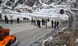 Niğde'de madenciler eylemde: İşçiler, giriş-çıkışları kapattı