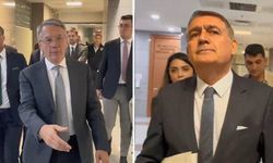 TÜSİAD yöneticileri Orhan Turan ve Ömer Arif Aras adliyede