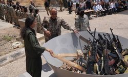 PKK silah bıraktı, ilk görüntüler geldi