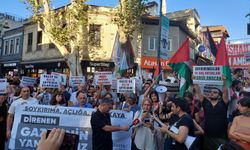 Filistin Eylem Komitesi’nden Kadıköy’de protesto: “Gazze ablukası son bulsun”