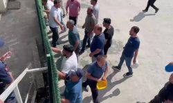Madencilerin eyleminde silah sesleri