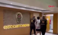 Gözaltına alınan Deniz Göktaş'ın ters kelepçeli görüntüleri servis edildi