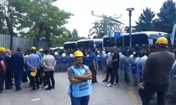 Madenciler yine Enerji Bakanlığı önünde gözaltına alındı