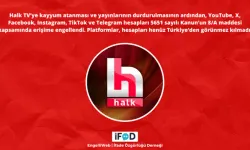 Halk TV'nin sosyal medya hesaplarına da erişim engeli kararı