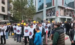 İmbat Madencilik işçileri alacakları için Ankara'ya yürüyor
