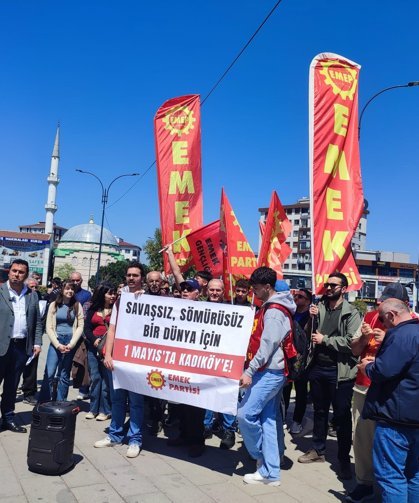Emek Partisi’nden Dudullu’da 1 Mayıs çağrısı: “Açlık grevindeki madenciler yalnız değildir”