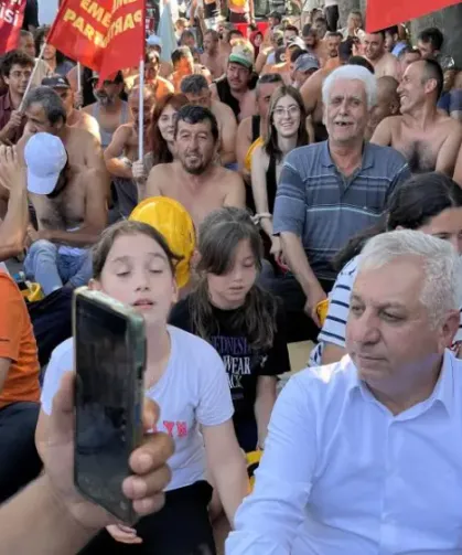 EMEP’ten Ankara’da direnen maden işçilerine ziyaret: “Birleşe birleşe kazanacağız”