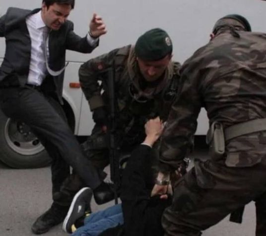 Soma'da madenci yakınını tekmeleyen Yusuf Yerkel'e yeni görev
