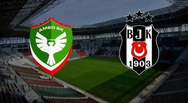 Amedspor, Beşiktaş karşısında 3-1 önde