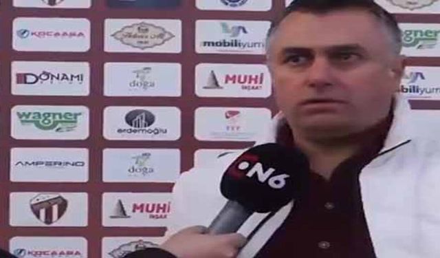 Erzincanspor Teknik Direktörü canlı yayını unuttu Faruk Koca’nın hakeme saldırısını övdü