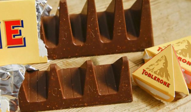 Toblerone çikolatasına toplatma kararı