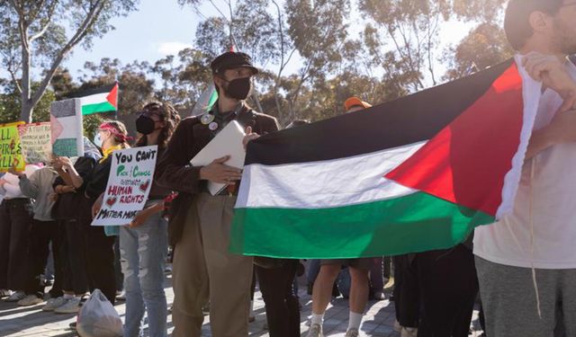 ABD’de akademisyenler Filistin’le dayanışma için greve 'evet' dedi