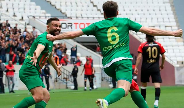 Amedspor'dan bol gollü galibiyet : 2-4