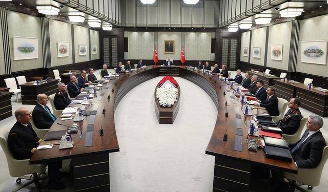 MGK'dan "PKK" vurgusu: Örgütün fesih ve silah bırakma süreci yakından takip edilecek