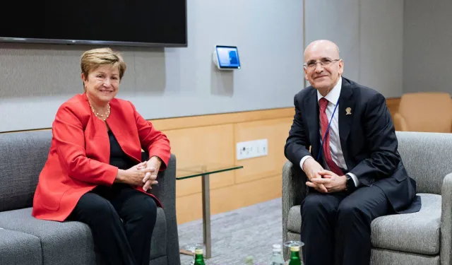 Mehmet Şimşek, IMF Başkanı ile görüştü