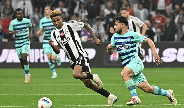 Beşiktaş'tan Rizespor karşısında sahasında kayıp