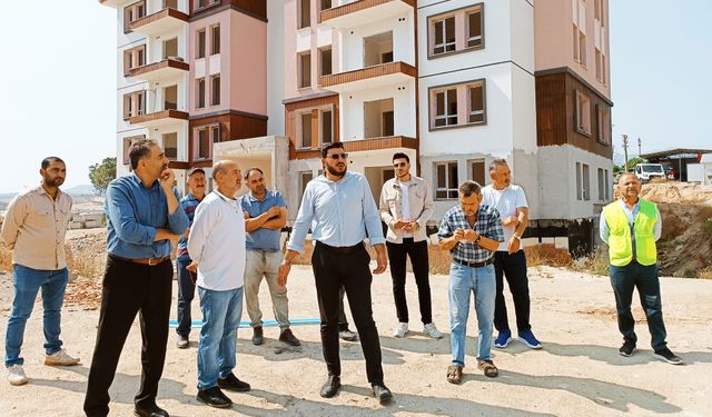 Denizli'de TOKİ inşaatında çalışan işçiler altı aydır alacaklı