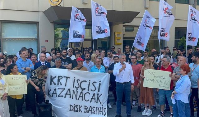 KRT emekçileri eylemlerinin 5’inci gününde