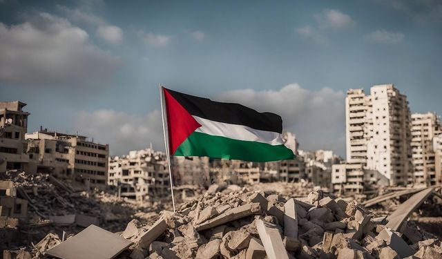 Ankara Üniversitesinde Filistin ile dayanışma eylemine Ülkücüler saldırdı