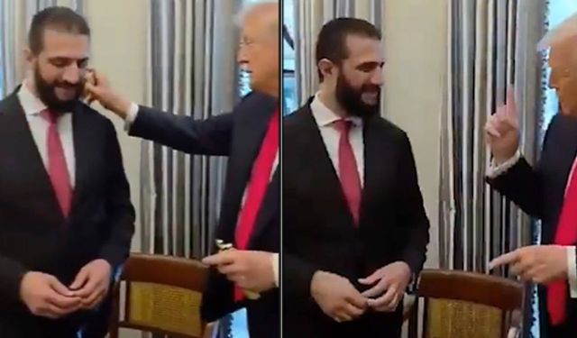 Trump, Colani'nin üstüne parfüm sıktı, "Kaç eşin var?" diye sordu