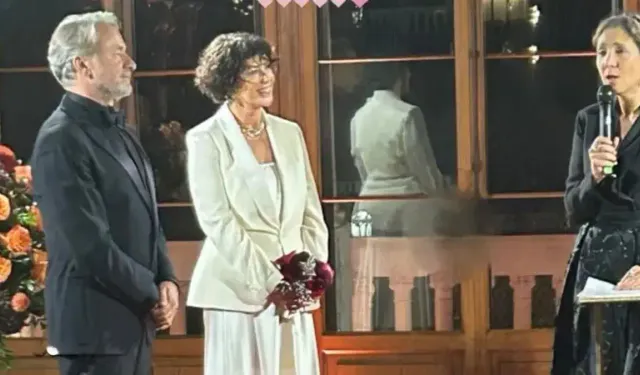 Gazeteci Şirin Payzın, İtalya’da evlendi