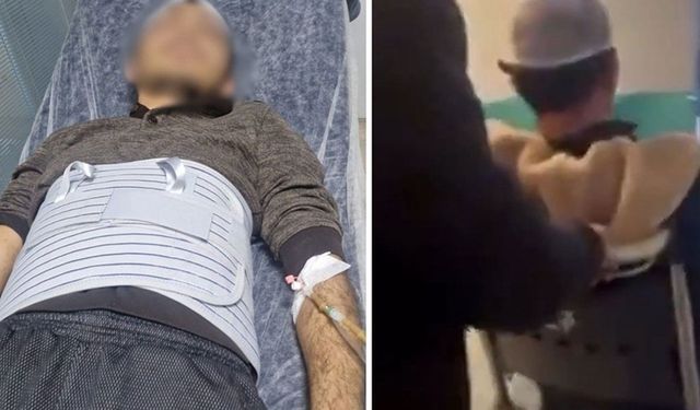 Bayrağı indirdiği iddiasıyla gözaltına alınan Diyar Koç yoğun bakımda yaşam mücadelesi veriyor