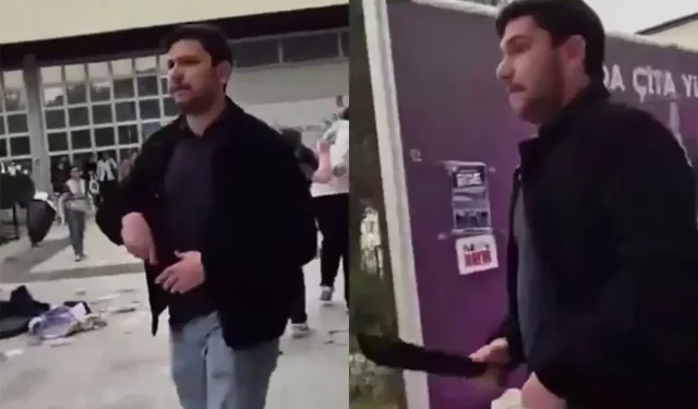 İzmir'de bildiri dağıtan öğrencilere pala ve bıçaklı saldırı