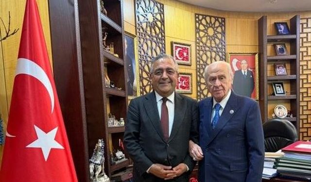 CHP'li Sezgin Tanrıkulu, MHP Lideri Bahçeli ile görüştü