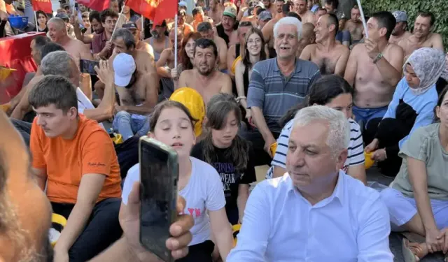 EMEP’ten Ankara’da direnen maden işçilerine ziyaret: “Birleşe birleşe kazanacağız”