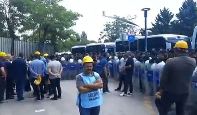 Madenciler yine Enerji Bakanlığı önünde gözaltına alındı