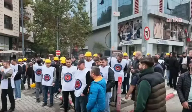 İmbat Madencilik işçileri alacakları için Ankara'ya yürüyor