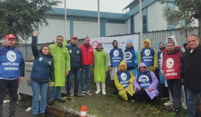 Tuzla Burgmann fabrikasında grev başladı: 46 işçi iş bıraktı