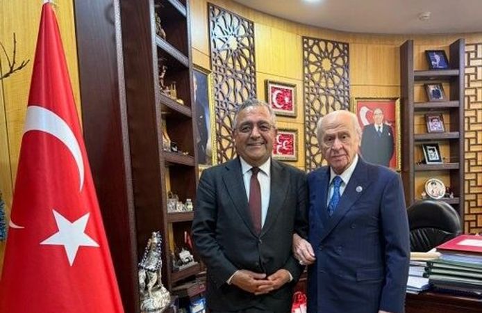 CHP'li Sezgin Tanrıkulu, MHP Lideri Bahçeli ile görüştü