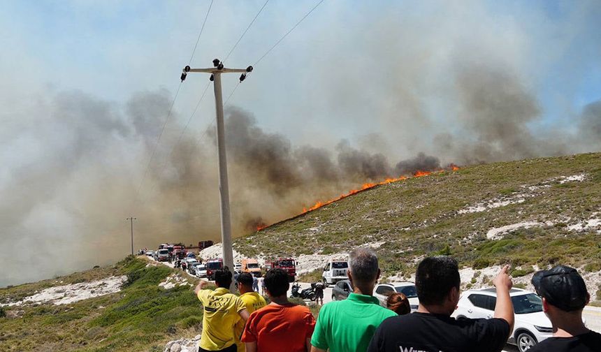 Çeşme'deki orman yangınında 3 kişi hayatını kaybetti