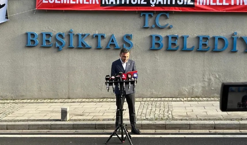 Özgür Çelik açıkladı: Beşiktaş'a meclis üyelerimizden başkan vekili seçilecek