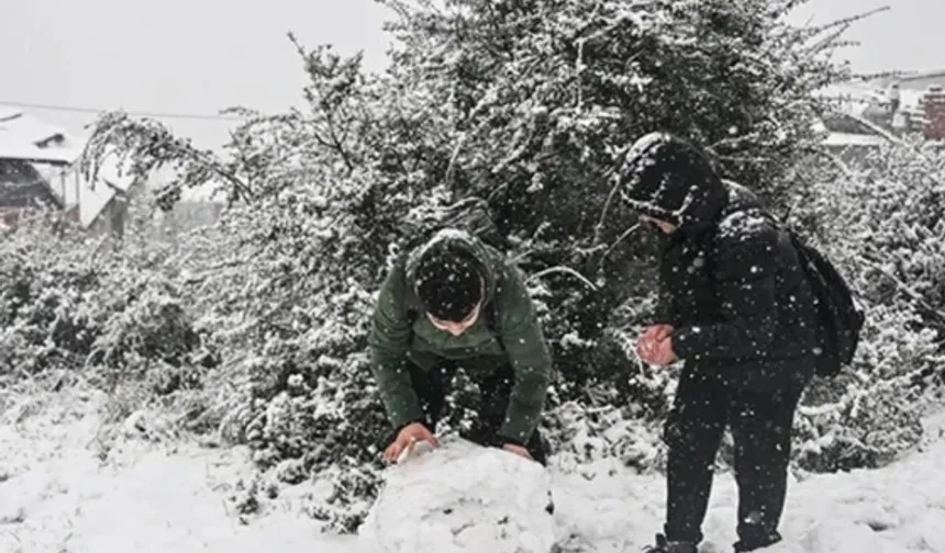 Kar tatili haberleri peş peşe geldi; birçok kentte eğitime ara!