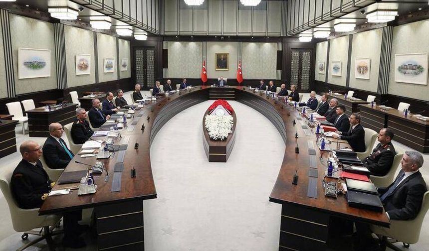 MGK'dan "PKK" vurgusu: Örgütün fesih ve silah bırakma süreci yakından takip edilecek