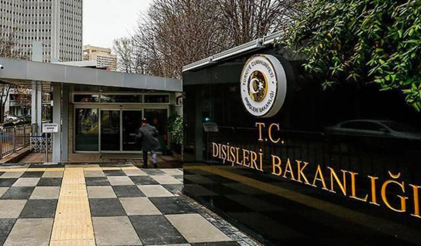Dışişleri Bakanlığı'ndan Avrupa Parlamentosu raporuna ilişkin açıklama