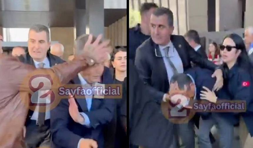 Özgür Özel, Sırrı Süreyya Önder töreni çıkışında saldırıya uğradı!