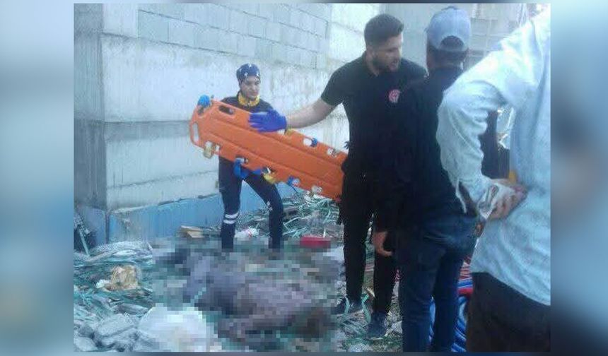 Adıyaman'da inşaattan düşen 59 yaşındaki işçi hayatını kaybetti