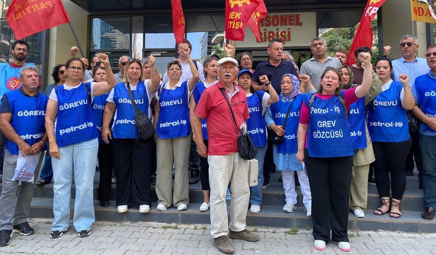 Temel Conta’da grev kırıcılık davası başladı