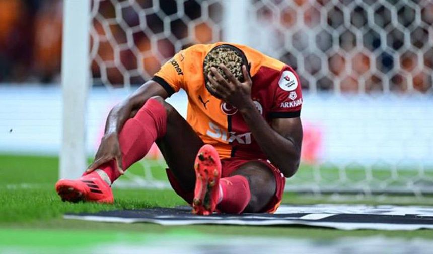 Galatasaray'a büyük şok: Victor Osimhen kaç hafta yok?